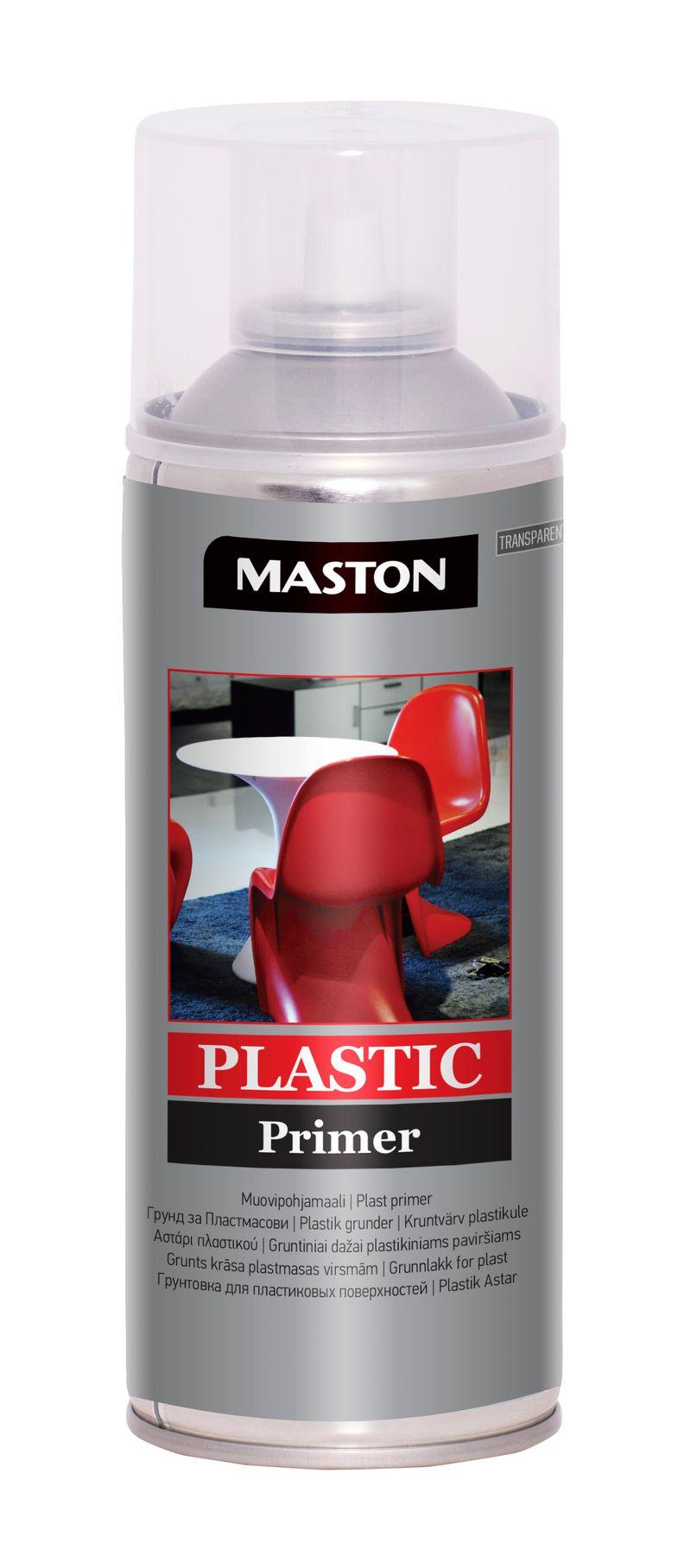 PLASTIC PRIMER, základný sprej na plasty, MASTON
