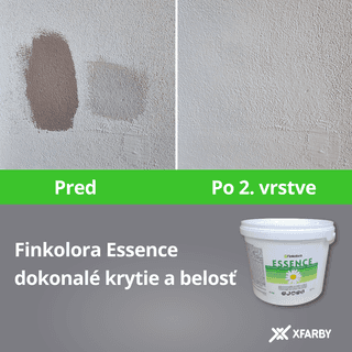 FINKOLORA ESSENCE, oteruvzdorná hlboko matná farba