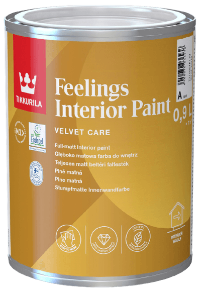 FEELINGS INTERIOR PAINT, umývateľná farba, TIKKURILA