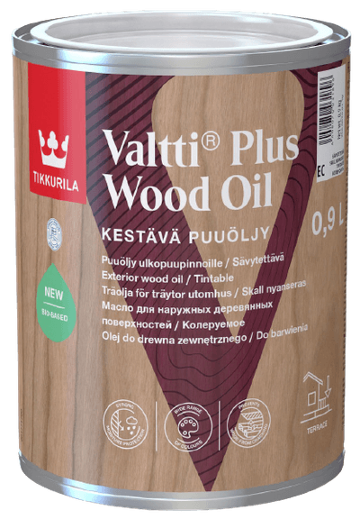 VALTTI WOOD OIL AKVA, olej na drevo, TIKKURILA