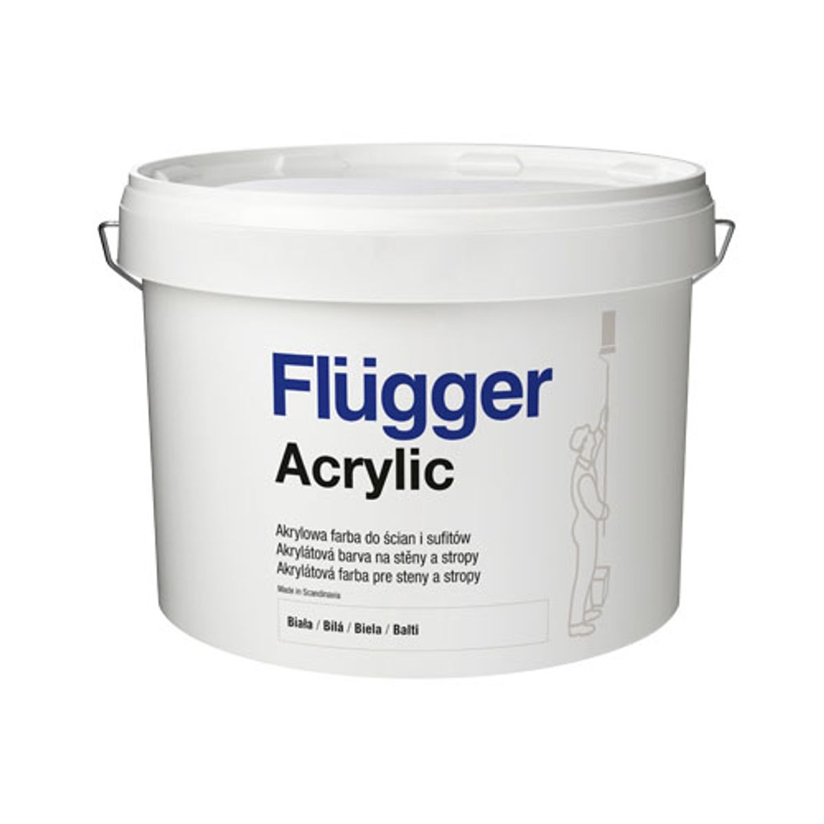 ACRYLIC PAINT - Biela farba na steny a stropy