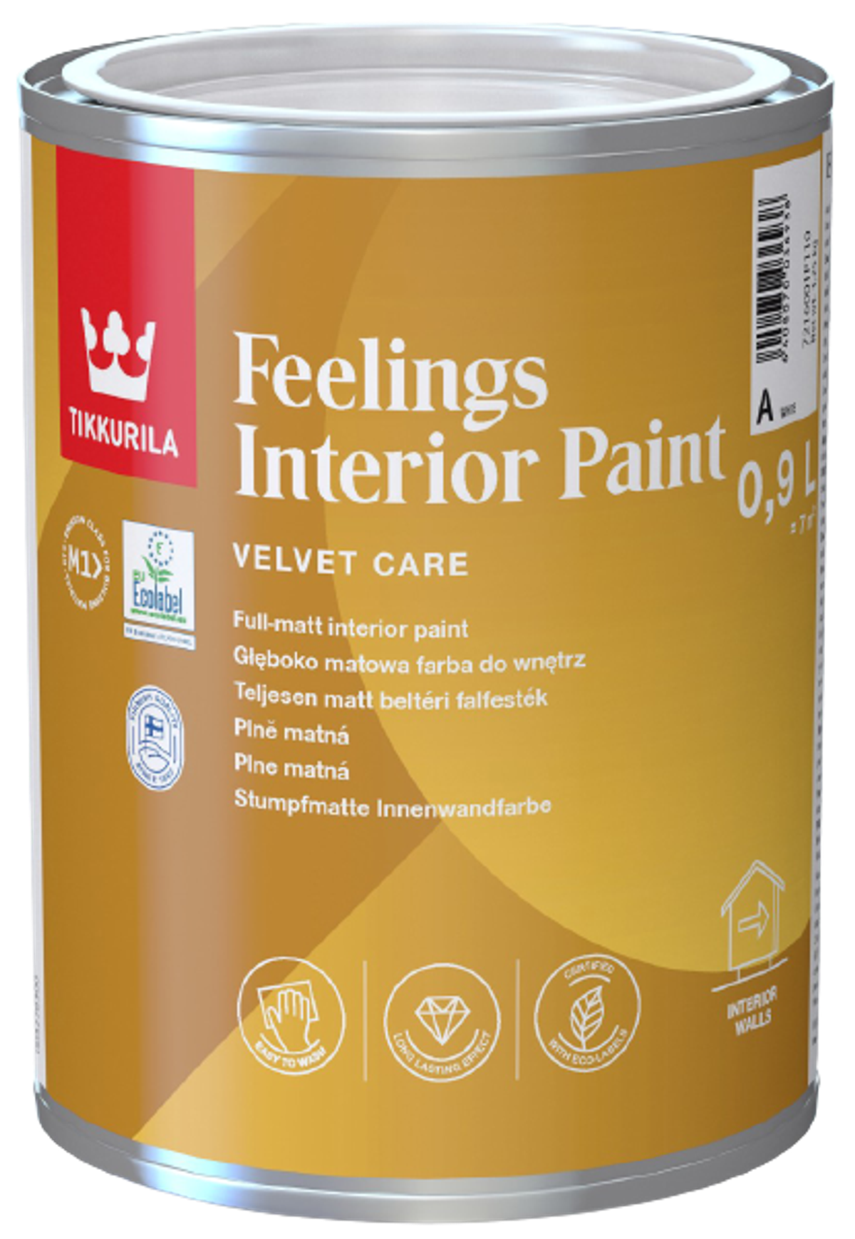 FEELINGS INTERIOR PAINT, umývateľná farba, TIKKURILA