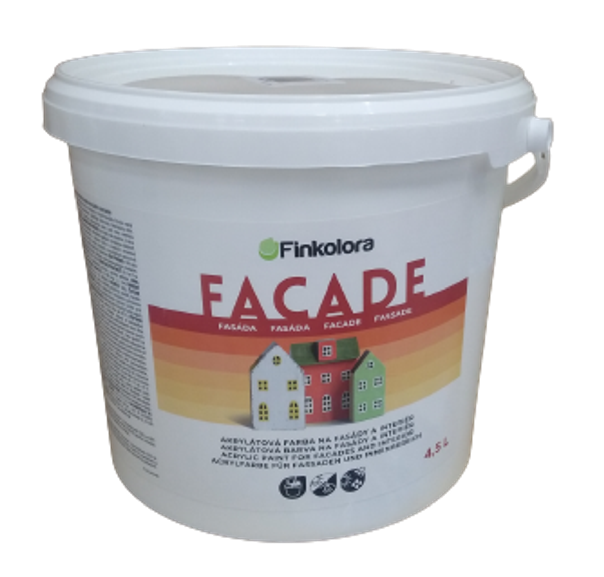 FINKOLORA FACADE, fasádna a interiérová farba