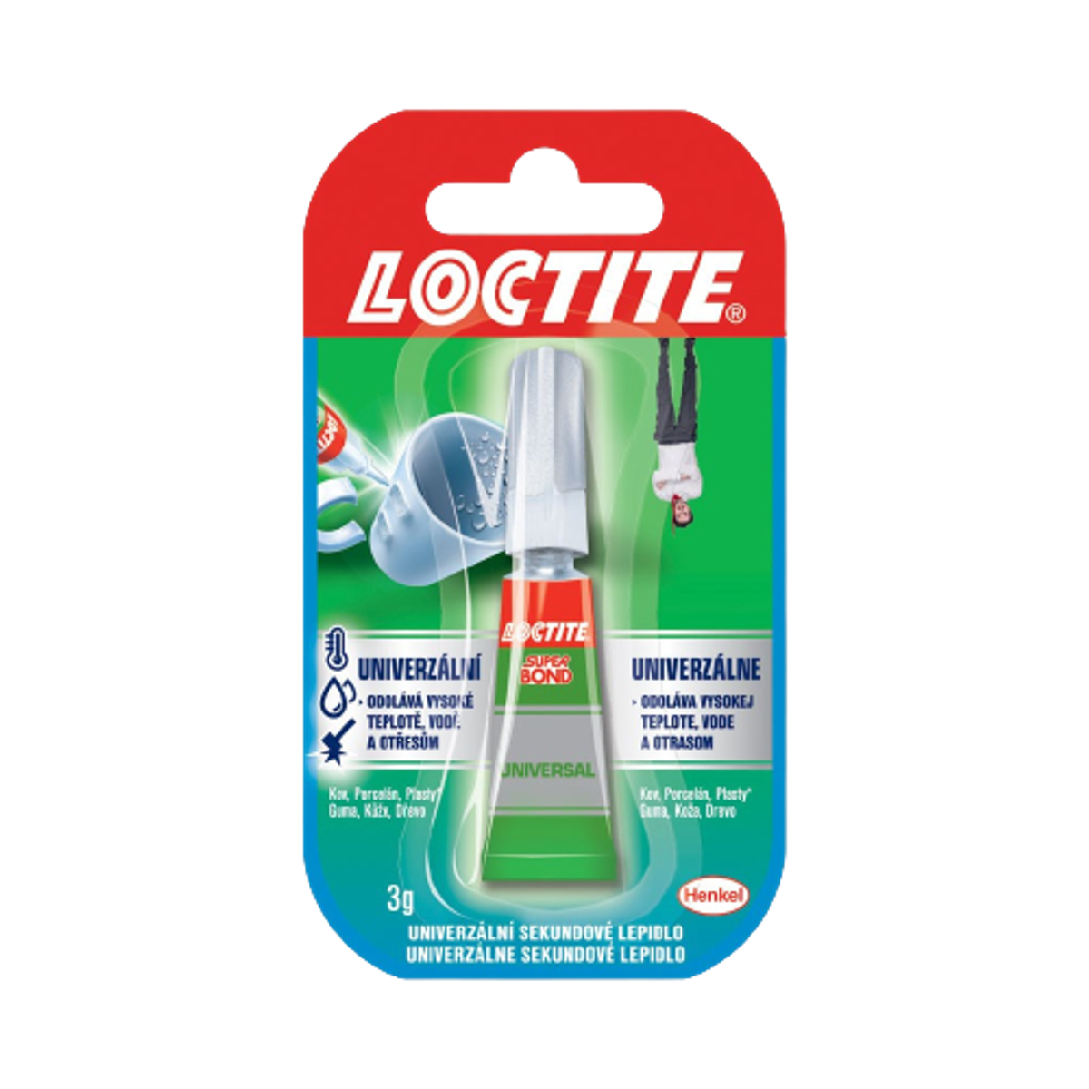 LEPIDLO LOCTITE SUPER BOND - Tekuté sekundové lepidlo