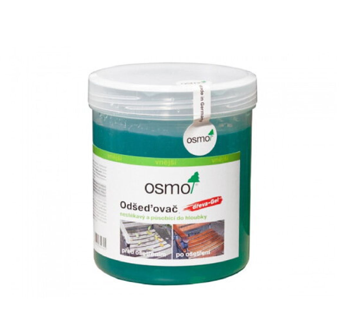 ODŠEĎOVAČ DREVA GÉL - Čistič zašednutého dreva
